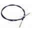 Clutch push pull cable AZ21467 for John Deere. Length - 2120 mm