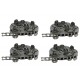 109 Link drive roller chain (Kit 4pcs) - 84441578 New Holland [Rollon]