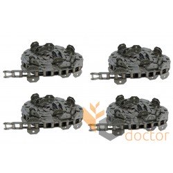 Chaîne à rouleaux de liaison (Kit 4pcs) 109 pour - 84441578 New Holland [Rollon]