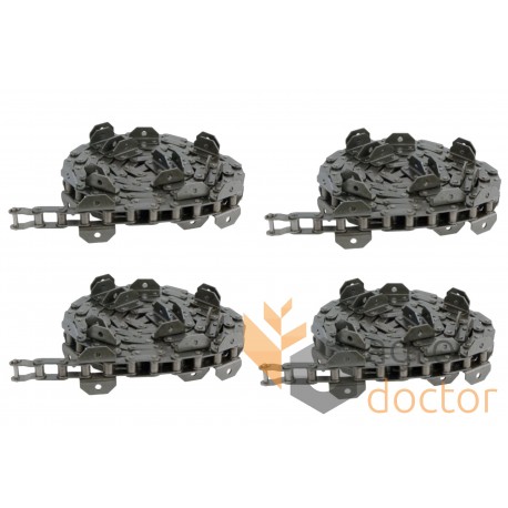 Chaîne à rouleaux de liaison (Kit 4pcs) 109 pour - 84441578 New Holland [Rollon]