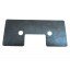 Backing plate Z52360 of paddle chain conveyor John Deere, (60x120/86)