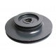 Double V-belt pulley 644136 Claas