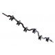 Straw walker crankshaft 735035 Claas [Kan Metal] - rear