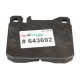 Brake pad 643692 suitable for Claas