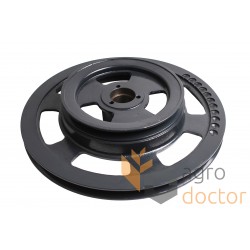 Pulley drive of the variator of the grain cleaning fan 644006 Claas