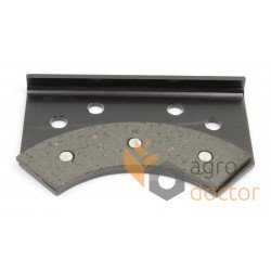 Pressure plate of disk brake