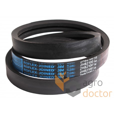 Wrapped banded belt (2100-2HB) 544166 suitable for Claas [Roulunds Roflex-Joined]