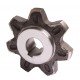 Elevator drive chain sprocket - 678856 suitable for Claas, T7