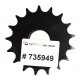 Elevator auger drive sprocket - 735949 Claas, T17