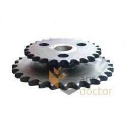 Double-row sprocket