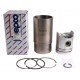 Piston kit set 23/31-264 for Fiat diesel engine, 3 rings