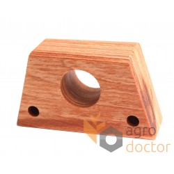 Wood block bearing, auger H142188 [AM]