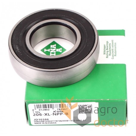 Radial insert, ball spherical bearing (206-XL-NPP-B) JD10386 John Deere [INA]