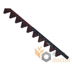 Knife assembly 611022 suitable for Claas for 4200 mm header - 57 serrated blades
