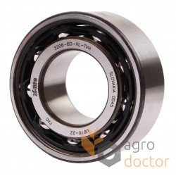 3206 BD-XL-TVH [FAG Schaeffler] Double row angular contact ball bearing