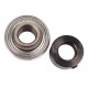 Radial insert ball bearing AZ19963 John Deere - [JHB]