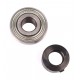 Radial insert ball bearing AZ19963 John Deere - [JHB]