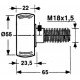 Piston roller D55mm