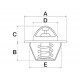 Motorthermostat - RE33705 John Deere [Bepco]