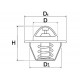 Thermostat - RE48583 John Deere [Bepco]