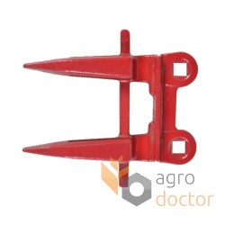 Double sickle guard of header 3160592R1 CASE