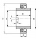 11208G15 [JHB] Self-aligning ball bearing