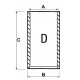 Semi-finished liner of engine - 31358324 Perkins [Sonne]