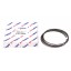 Piston ring set of engine 4181A026 Perkins, (3 rings)