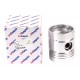 Piston with wrist pin for engine - 68332 Perkins 5 rings