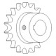 Chain sprocket AH121047 John Deere, T18