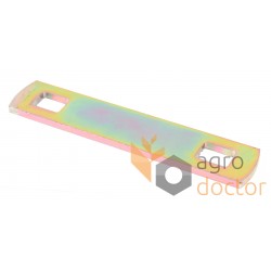 Knife mounting plate for rotary header 0996807 suitable for Claas, 100x20x3mm