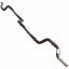 Straw walker crankshaft AZ53025 John Deere [Kan Metal] - rear (6-keys )