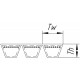 Correa trapezoidal  3HB-3260 [Roflex]