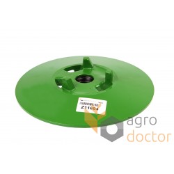 Variator half sheave (moving) Z11694 John Deere , grain cleaning fan