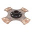 Disque d&#039;embrayage (4-petalled, copper-graphite pads) - 694082 adaptable pour Claas