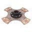 Clutch disc (4-petalled, copper-graphite pads) 694082 suitable for Claas