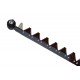 Knife assembly for 6.6Mtr CLAAS header, 89.5 serrated blades