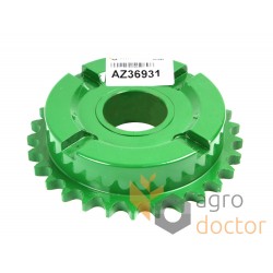 Elevator drive chain sprocket - AZ36931 John Deere, T29