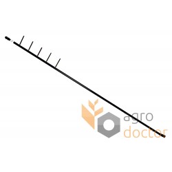 Tubo de dedo 613415, 2505mm de cabezal adecuado para Claas 4,2m