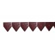 Knife assembly 1723545M91 Massey Ferguson for 3000 mm header - 40.5 serrated blades , w/o head