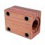 Wooden bearing 678258 suitable for Claas harvester straw walker - shaft 35mm