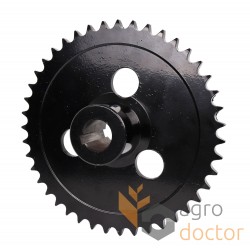 Chain sprocket grain auger drive 84069677 New Holland, T43