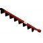 Knife assembly 785576M91 Massey Ferguson for 4200 mm header - 56 serrated blades