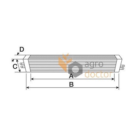 Air conditioner evaporator