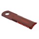 Straw chopper flail knife blade - 175х50х4