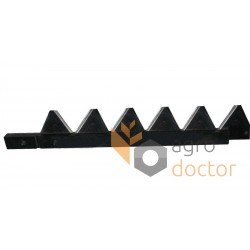 Cuchillo completo 611213 adecuado para cabecera de cosechadoras Claas