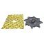 Drum cover plate sprocket - 634974 suitable for Claas