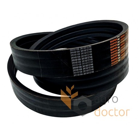 Wrapped banded belt 3HB108 [Carlisle]