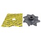 Drum cover plate sprocket - 634977 Claas