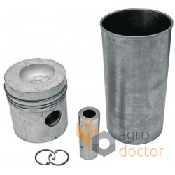 Piston avec axe pour moteur - 746792M91 Massey Ferguson, segments